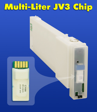 Multiple Liter JV3 Chip